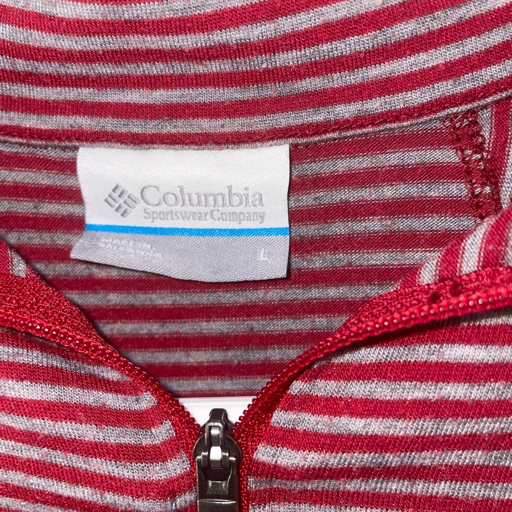 Alabama Crimson Tide Striped Quarter-Zip Pullover - Picture 6 of 6